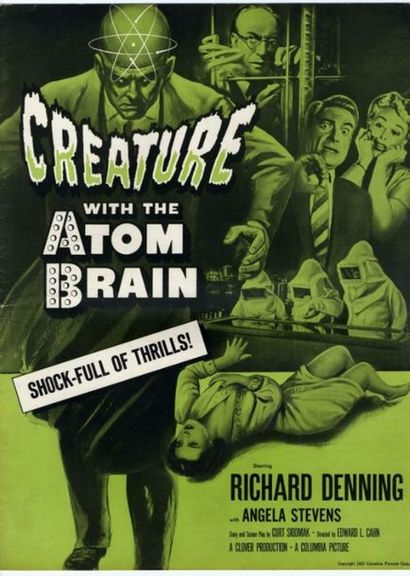 Dossier Presse - CREATURE WITH THE ATOM BRAIN - 1955 Dossier Presse U.S., 26x37cm...