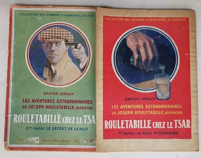 Fasicules - ROULETABILLE CHEZ LE TZAR Editions Jean Lafite. Bon état, tâches