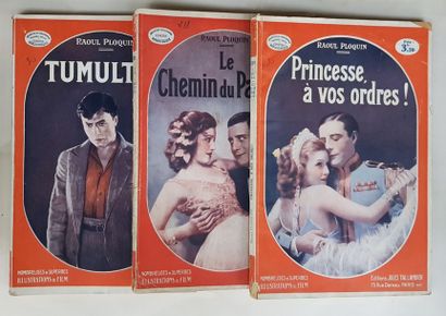 Fasicules - 3 romans par Raoul PLOQUIN Editions Taillandier : "Princesses à vos ordres";...