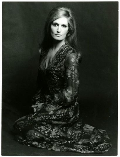 Photo originale - DALIDA Trés bon état. Portrait de Dalida, française, 18x24cm