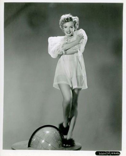 Photo originale - Marilyn MONROE Trés bon état. Portrait de Marilyn Monroe, U.S.,...
