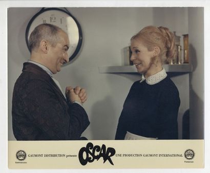 10 Photos originales - OSCAR - 1967 Un ensemble de 10 photos en bon état, trous ed...