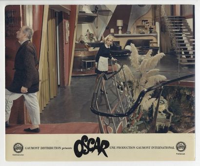 10 Photos originales - OSCAR - 1967 Un ensemble de 10 photos en bon état, trous ed...