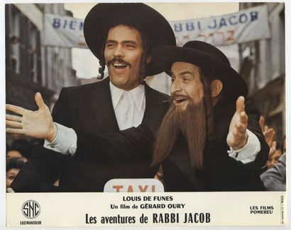 30 Photos originales - AVENTURE S DE RABBI JACOB (les) - 1973