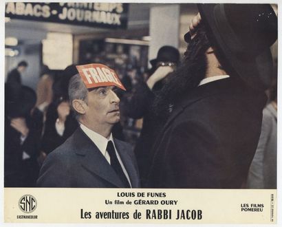 30 Photos originales - AVENTURE S DE RABBI JACOB (les) - 1973 30 photos d'exploitation...