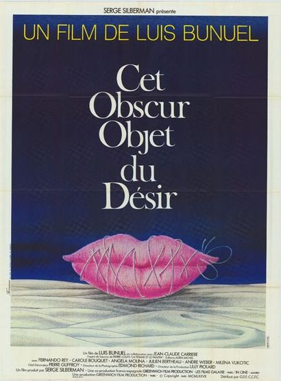 Affiche - CET OBSCUR OBJET DU DESIR - 1977