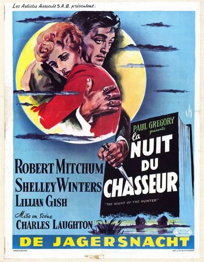 Affiche - NIGHT OF THE HUNTER (the) - 1955