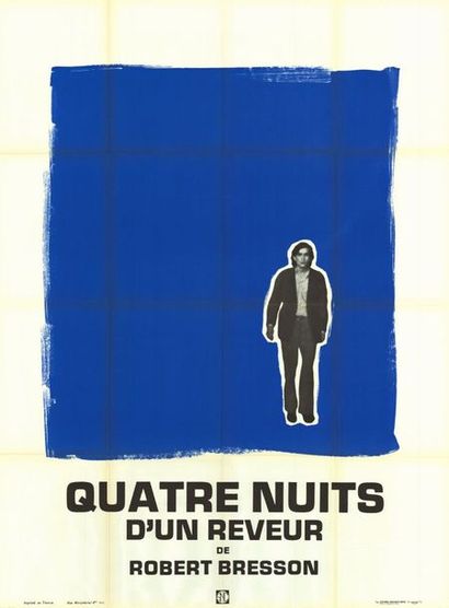 Affiche - QUATRE NUITS D'UN REVEUR - 1971 Affiche pliée en très bon état, française,...