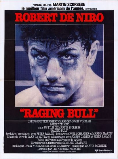 2 Affiches - RAGING BULL - 1980