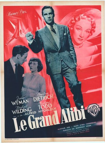 Affiche - STAGE FRIGHT - 1950
