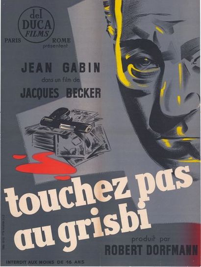 Affiche - TOUCHEZ PAS AU GRISBI - 1954