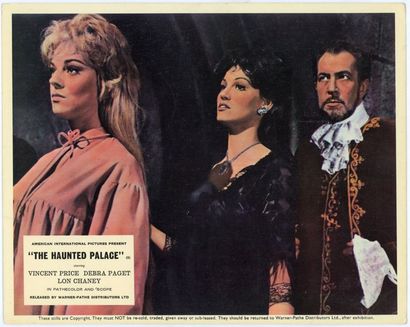 7 Photos originales - HAUNTED PALACE (the) - 1963 Lot de 7 photos originales en très...