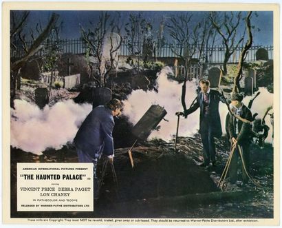 7 Photos originales - HAUNTED PALACE (the) - 1963 Lot de 7 photos originales en très...