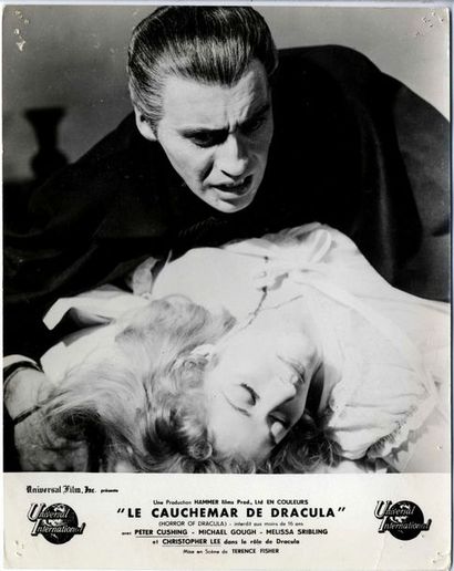 Dossier Presse - HORROR OF DRACULA - 1958 Dossier de 4 pages. On y joint une photo...