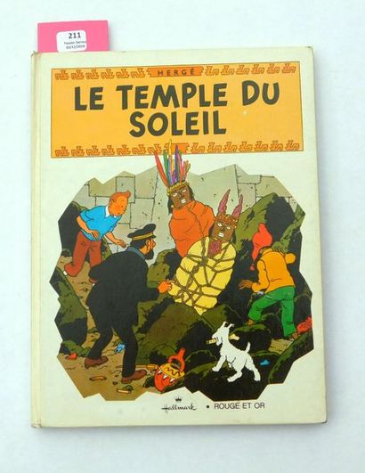 null ALBUM POP-HOP. Le Temple du Soleil.
Editions GP Rouge et Or, 1969.
Très bel...