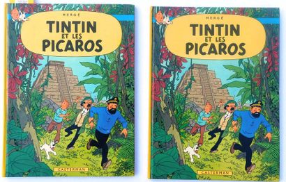null Tintin et les Picaros. 2 exemplaires.
Editions originales. Casterman 1976, 4e...