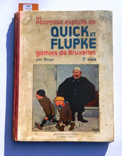 null «Quick et Flupke Gamins de Bruxelles» 3e série.
Album en noir et blanc. Casterman...