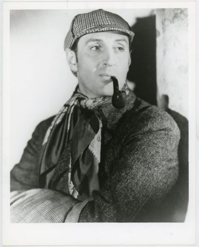 10 photos - THE ADVENTURES OF SHERLOCK HOLMES - 1939 10 retirages en très bon état,...