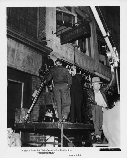 BOOMERANG ! - 1947 Photo originale en très bon état, U.S., 20x25cm - Film réalisé...