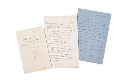 Alexandre DUMAS fils (1824-1895) Manuscrit autographe signé. 21 août 1861. 1 p. ½...