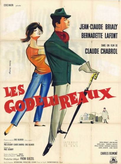 GODELUREAUX (les) - 1960 JOUINEAU BOURDUGE - Affiche originale Française, 120x160cm...