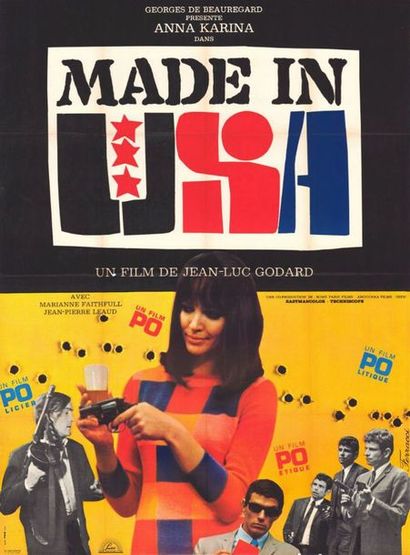 MADE IN USA - 1966 FERRACCI - Affiche originale Française, 120x160cm - 3 affiches...