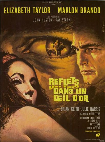 2 ex. - REFLECTIONS IN A GOLDEN EYE - 1967