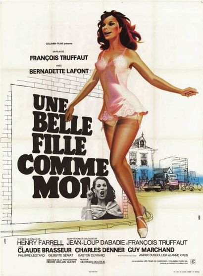 2 ex. - UNE BELLE FILLE COMME MOI - 1972 LANDI - Affiche originale Française, 120x160cm...