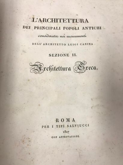 Architettura Freca. L'Architettura dei principali popoli antichi
considerata nei...