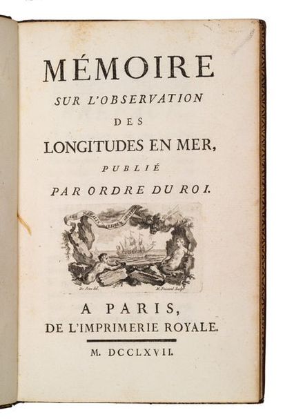 [CHARNIÈRE (Charles François Philippe de)]. Mémoire sur l'observation des longitudes...