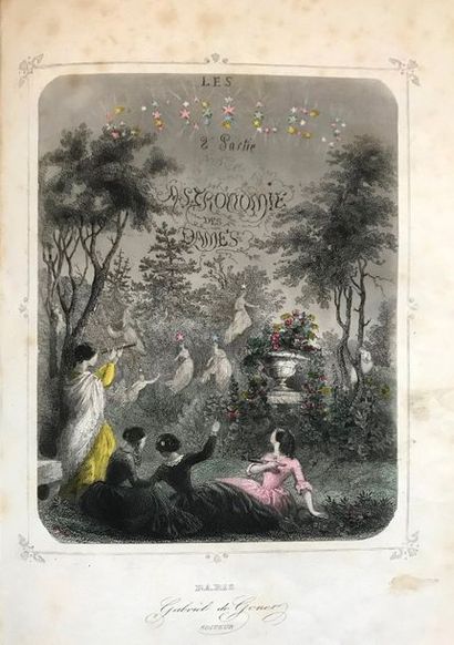 GRANDVILLE Jean-Ignace-Isidore, Mery 
Les Étoiles. Dernière féerie. [suivi de] FOELIX...