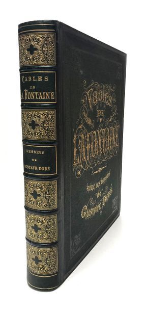 GUSTAVE Doré. La FONTAINE (Jean de) 
Fables avec des dessins de Gustave Doré.
Paris,...