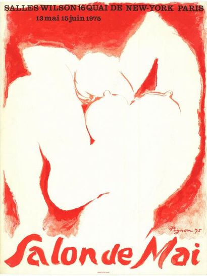EDOUARD PIGNON - 1981 Musée de la Poste/Galerie du Messager - Affiche originale française...