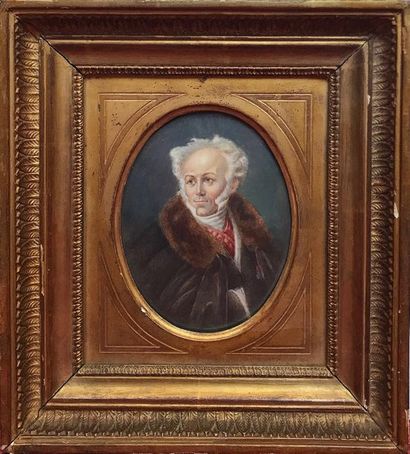 Jean Pierre ROBELOT (1802-?) * Portrait d'homme
Miniature sur ivoire signée au centre...