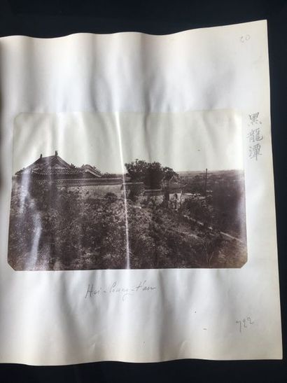 Robert de Semallé (1839-1946) Album photo comprenant environ 117 tirages albuminés...