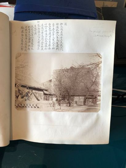 Robert de Semallé (1839-1946) Album photo intitulé “Pékin II. Légations. Églises....