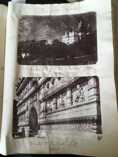 Robert de Semallé (1839-1946) Album photo comprenant environ 592 tirages albuminés...