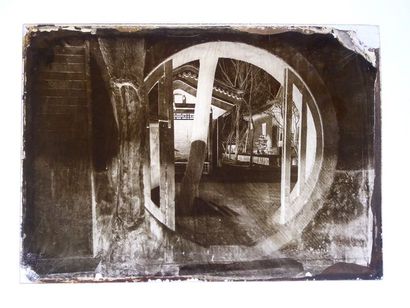 Robert de Semallé (1839-1946) Ensemble de 22 négatifs sur verre au collodion représentant:
-...