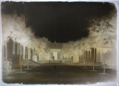 Robert de Semallé (1839-1946) Ensemble de 21 négatifs au collodion sur verre représentant...