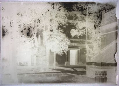 Robert de Semallé (1839-1946) Ensemble de 21 négatifs au collodion sur verre représentant...