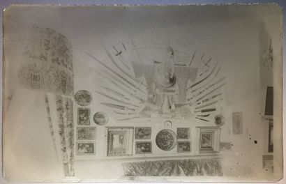 Robert de Semallé (1839-1946) Ensemble de 23 négatifs au collodion sur verre représentant...