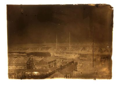 Robert de Semallé (1839-1946) Ensemble de 17 négatifs au collodion sur verre représentant:
-...