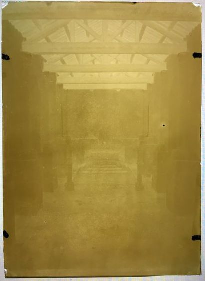 Robert de Semallé (1839-1946) Ensemble de 10 négatifs sur verre au collodion représentant...