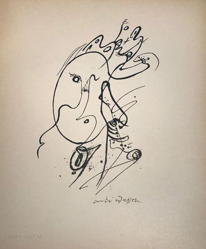 (MASSON André) Livre d'hommages. Paris 1940. Ex. n°382 sur Vélin blanc signé par...