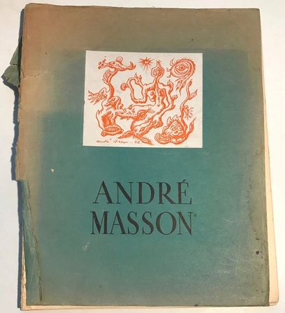 (MASSON André) Livre d'hommages. Paris 1940. Ex. n°382 sur Vélin blanc signé par...