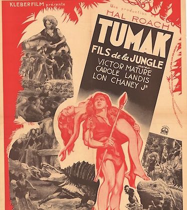 Tumak, fils de la jungle / One million B.C Scénario-affichette 1940 illustré par...