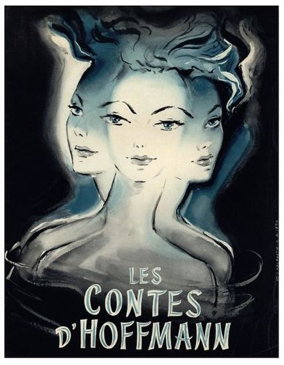 Les contes d'Hoffmann / The tales of Hoffmann (1951) (dossier de presse) Etat A