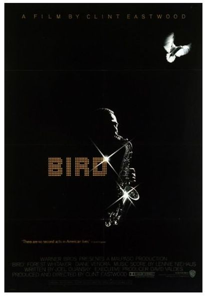Bird, Clint Eastwood, 1988 Affiche US, 1 sheet, 69x104 cm Etat B