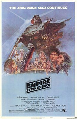 Empire strikes back / L'empire contre-attaque Irvin Kershner, 1980 Affiche US 1 sheet...