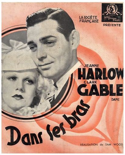 3 dossiers de presse Clark Gable Un drame à Manhattan / Manhattan melodrama (1934),...